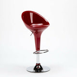 Sgabello bar e cucina con penisola cromato girevole San Diego Design moderno