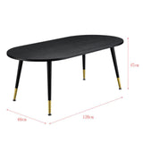 TAVOLINO TAVOLO TAVOLINO TAVOLO SALOTTO DIVANO TAVOLO NERO OPACO