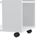 Tavolino Tavolo A Rotelle SOGGIORNO DIVANO TAVOLO TAVOLINO DA ROLLBAR piccolo bianco