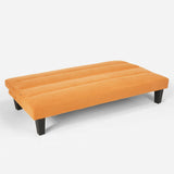 Divano letto in microfibra velluto 2 posti design moderno Ametista Rainbow