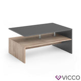 Vicco Tavolino da divano Amato Tavolino da salotto rovere sabbia antracite