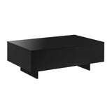 TAVOLINO TAVOLO TAVOLINO TAVOLO SALOTTO DIVANO TAVOLO 85x55x31cm Nero