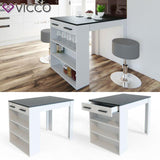 Vicco Tavolino bar Repose Tavolino alto Tavolino lounge Bancone tavolo Tavolo da