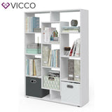 VICCO Divisorio 11 scomparti - Libreria Divisorio Scaffale verticale Armadio
