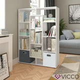 VICCO Divisorio 11 scomparti - Libreria Divisorio Scaffale verticale Armadio