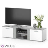 VICCO TV Credenza bassa NOVELLI 155 cm Credenza Armadio per tv Tavolino per tv