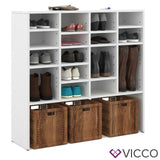 VICCO Scarpiera HERMIA Scaffale Armadio per scarpe Ripiano per Scarpe Armadio