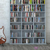 Scaffale pensile Vicco Scaffale per CD DVD Scaffale verticale Scaffale