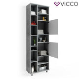 VICCO Mobile da bagno ILIAS Bagno Specchio Scaffale Credenza di base Armadio