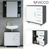 VICCO mobile sottolavabo per  Bagno Credenza di base Armadio