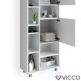 VICCO Mobile da bagno ILIAS Bagno Specchio Scaffale Credenza di base Armadio
