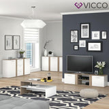 VICCO TV Credenza bassa NOVELLI 155 cm Credenza Armadio per tv Tavolino per tv