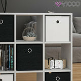 VICCO Divisorio HYLADA 9 scomparti Bianco Scaffale verticale Armadio Libreria