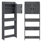 ARMADIO WC BAGNO ARMADIO tramite Bausch Rank Bagno Armadio Scaffale Grigio
