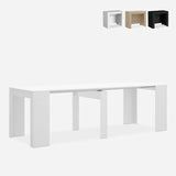 Tavolo consolle allungabile 10 posti salvaspazio multiposizione