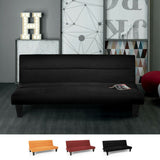 Divano letto in microfibra velluto 2 posti design moderno Ametista Rainbow