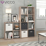 Vicco Divisorio per stanze Scutum Libreria sonoma con 8 scomparti Scaffale