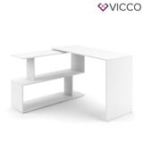 Scrivania ad angolo VICCO Tavolo per PC Tavolo da Lavoro Computer Uffici
