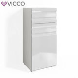 VICCO Armadio per bagno FREDDY Lucido Bagno Armadio per bagno Credenza intermedi