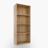 scaffale libreria in piedi Schedario di deposito libri 155x60 cm Sonoma rovere