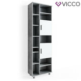 VICCO Mobile da bagno ILIAS Bagno Specchio Scaffale Credenza di base Armadio