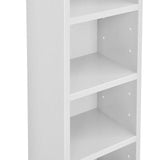 CASA LIBRERIA CD SCAFFALE SCAFFALE SCAFFALE conservazione 6 SCOMPARTI BIANCO