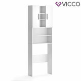 Vicco Armadio per lavatrice Armadio per il bagno bianco