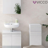 VICCO Armadio per bagno FREDDY Lucido Bagno Armadio per bagno Credenza intermedi