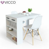 Vicco Tavolino bar Repose Tavolino alto Tavolino lounge Bancone tavolo Tavolo da