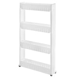 Roll regal mensola cucina scaffale di nicchia tutto per uso scaffale piano trolley 4 piani