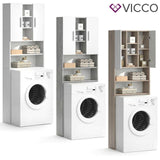 Vicco Scaffale per lavatrice Luis Armadietto per bagno 190x64cm Lavatrice