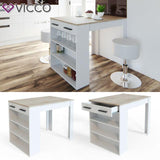 Vicco Tavolino bar Repose Tavolino alto Tavolino lounge Bancone tavolo Tavolo da