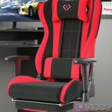 VICCO Sedia da gioco ALPHA Racing Sedia Poltrona Sedia per ufficio Poltrona capo