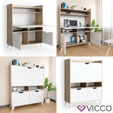 Vicco Secrétaire Berdi Scrivania Comodino Scrittoio Tavolo da lavoro Tavolo per
