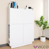 Vicco Desk Alena Shelf per mensola da ufficio e scrivania