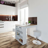 Vicco Tavolino bar Repose Tavolino alto Tavolino lounge Bancone tavolo Tavolo da