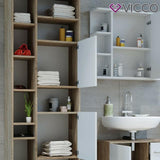 VICCO Mobile da bagno ILIAS Bagno Specchio Scaffale Credenza di base Armadio