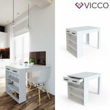 Vicco Tavolino bar Repose Tavolino alto Tavolino lounge Bancone tavolo Tavolo da