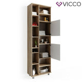 VICCO Mobile da bagno ILIAS Bagno Specchio Scaffale Credenza di base Armadio