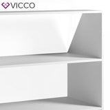 VICCO Scaffale per mansarda Libreria Scaffale da parete Scaffale da pavimento