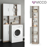 Armadio complementare VICCO LUIS scaffale per lavatrice mobile da bagno armadio