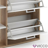 Scarpiera a ribalta Vicco Orlando 2 vani - Scarpiera Cassettiera per scarpe