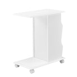 Tavolino con rotelle divano tavolo tavolino tavolo da caffè salotto bianco
