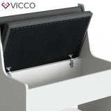 Vicco panca angolare gruppo panca da cucina panca romana bianca 77cm