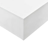 TAVOLINO TAVOLO TAVOLINO TAVOLO SALOTTO DIVANO TAVOLO ARREDO 85x55x31cm Bianco
