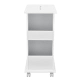 Tavolino con rotelle divano tavolo tavolino tavolo da caffè salotto bianco