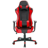 Sedia Poltrona Gaming Scrivana Ufficio Casa Reclinabile Girevole Direzionale Red