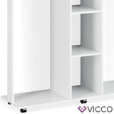 Vicco Guardaroba mobile Armadio per vestiti Robbie Scaffale da ingresso Camera