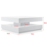 Tavolino da caffè piano tavolo RUOTABILE