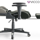 VICCO Sedia da gioco ALPHA Racing Sedia Poltrona Sedia per ufficio Poltrona capo